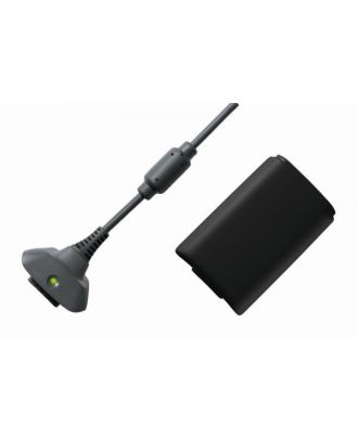 Kit batterie rechargeable manette Xbox 360 noir