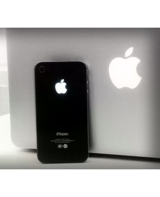 Kit lumineux vitre arrière Iphone 4 (Noir)